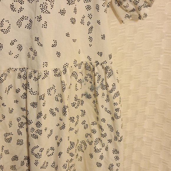 Day Black and White Leapord Patterned Babydoll Dress Women's XL - Picture 6 of 6